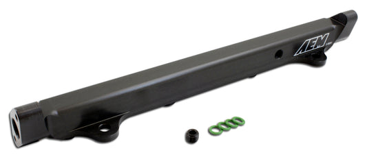 AEM 03-06 Evo 8 & 9 Black Fuel Rail - awdtuningtx