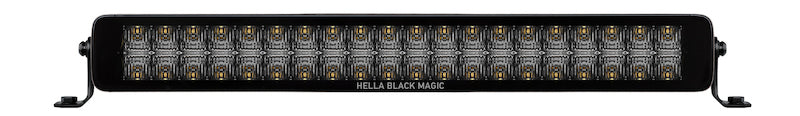 Hella Universal Black Magic 21in Double Light Bar - Driving Beam - awdtuningtx