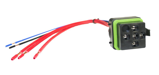 Hella Relay Connector ISO Mini Weatherproof w/ 12in Leads - awdtuningtx