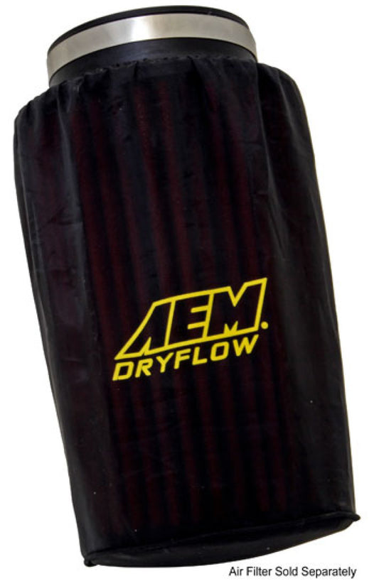 AEM Air Filter Wrap 6 inch Base 5 1/4 inch Top 9 inch Tall - awdtuningtx
