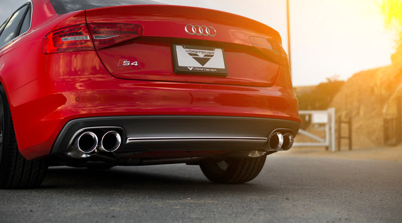 AWE Tuning Audi B8.5 S4 3.0T Touring Edition Exhaust System - Chrome Silver Tips (102mm) - awdtuningtx