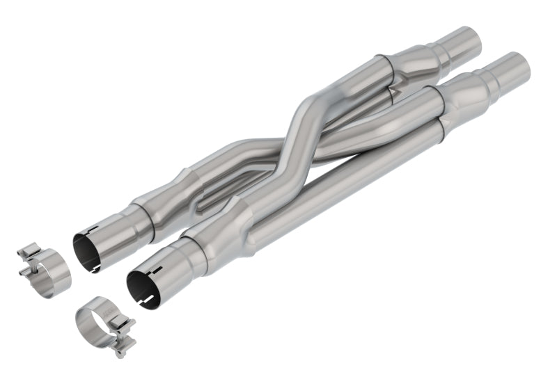 Borla 15-18 Ford Mustang GT 5.0L AT/MT RWD 2.5in Resonator Delete X-Pipe - awdtuningtx