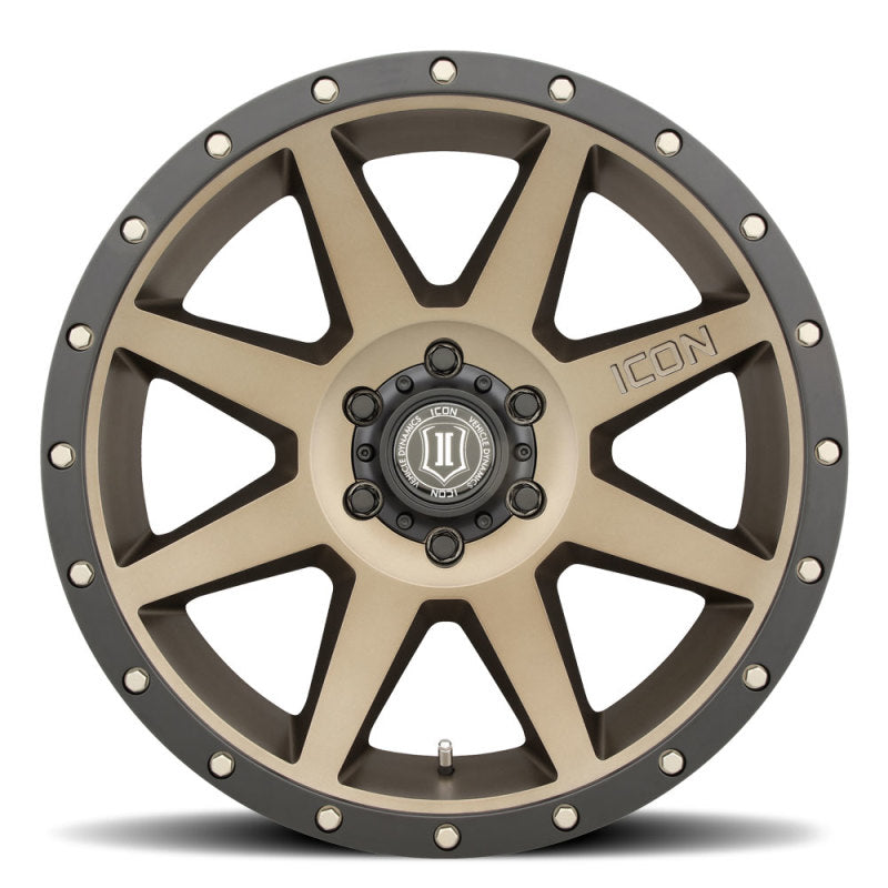 ICON Rebound 20x9 6x5.5 0mm Offset 5in BS Bronze Wheel - awdtuningtx