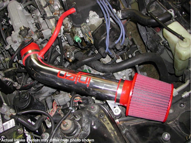 Injen 92-95 Honda Civic Si/DX/EX/LX L4 1.5L Black IS Short Ram Cold Air Intake - awdtuningtx