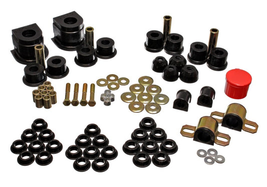 Energy Suspension 86-91 Mazda RX7 Black Hyper-Flex Master Bushing Set - awdtuningtx