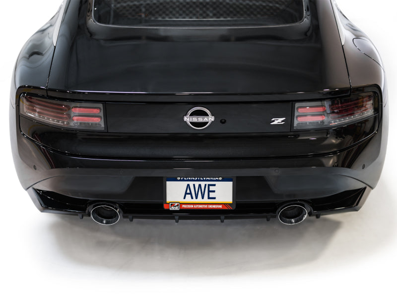 AWE 2023 Nissan Z RZ34 RWD Track Edition Catback Exhaust System w/ Chrome Silver Tips - awdtuningtx