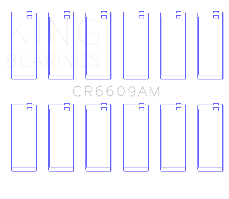 King BMW M30/M32/B35 Performance Rod Bearing Set - awdtuningtx