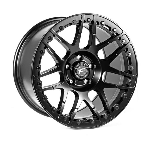 Forgestar F14 Beadlock 17x10 / 5x120 BP / ET45 / 7.3in BS Satin Black Wheel - awdtuningtx