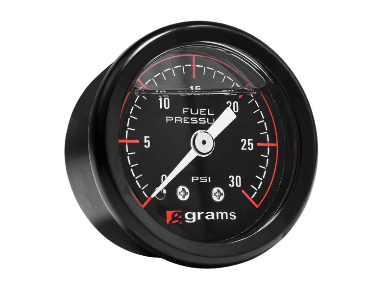 Grams Performance 0-30 PSI Fuel Pressure Gauge - awdtuningtx