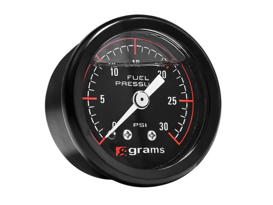 Grams Performance 0-30 PSI Fuel Pressure Gauge - awdtuningtx