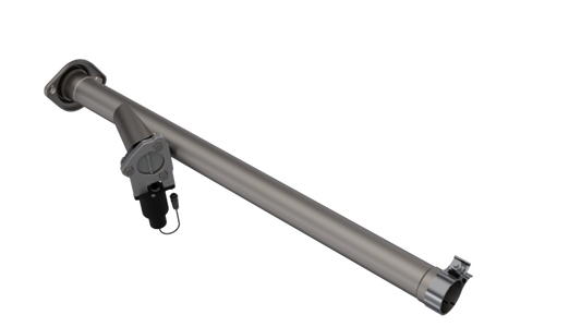 QTP 15-18 Ford F-150 CC/EC Standard Bed 2.5in 304SS Aggressor Cutout Mid Pipe - awdtuningtx