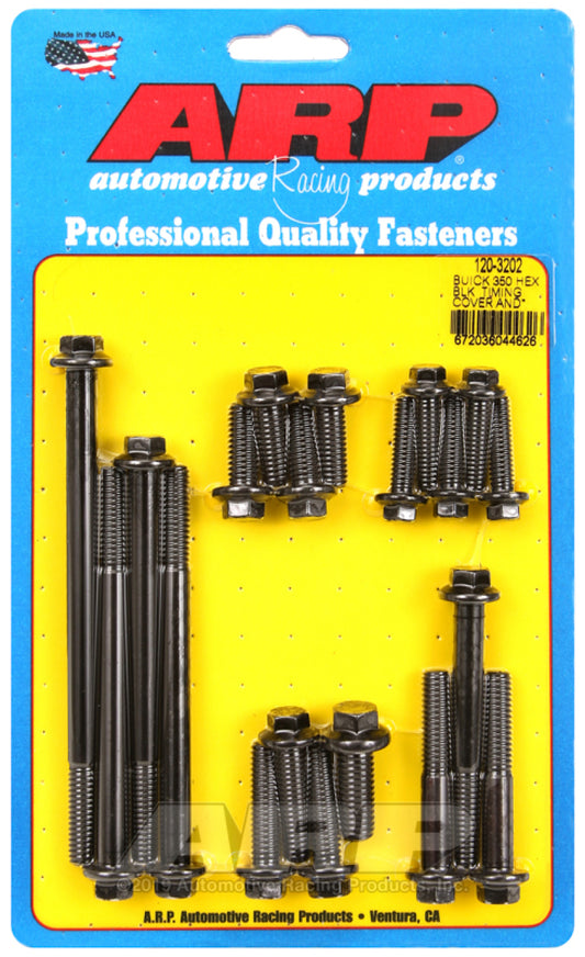 ARP Buick 350 Timing Cover and Water Pump Hex Bolt Kit - awdtuningtx