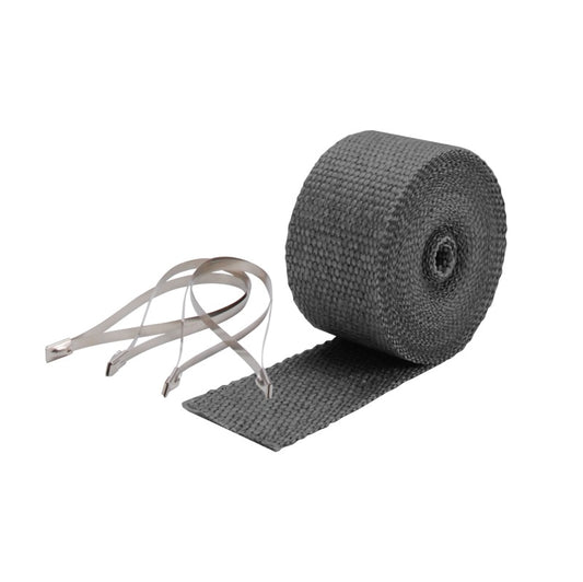 DEI Exhaust Wrap Kit - Pipe Wrap and Locking Tie - Black - awdtuningtx
