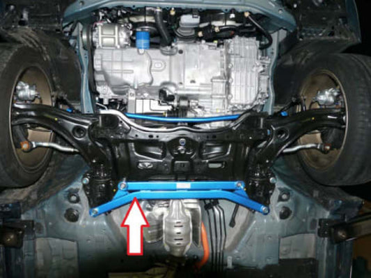 Cusco Lower ARM Bar VER2 Front FIT GE8 CR-Z ZF1 inSIGHT FF OK W/ VER1 - awdtuningtx