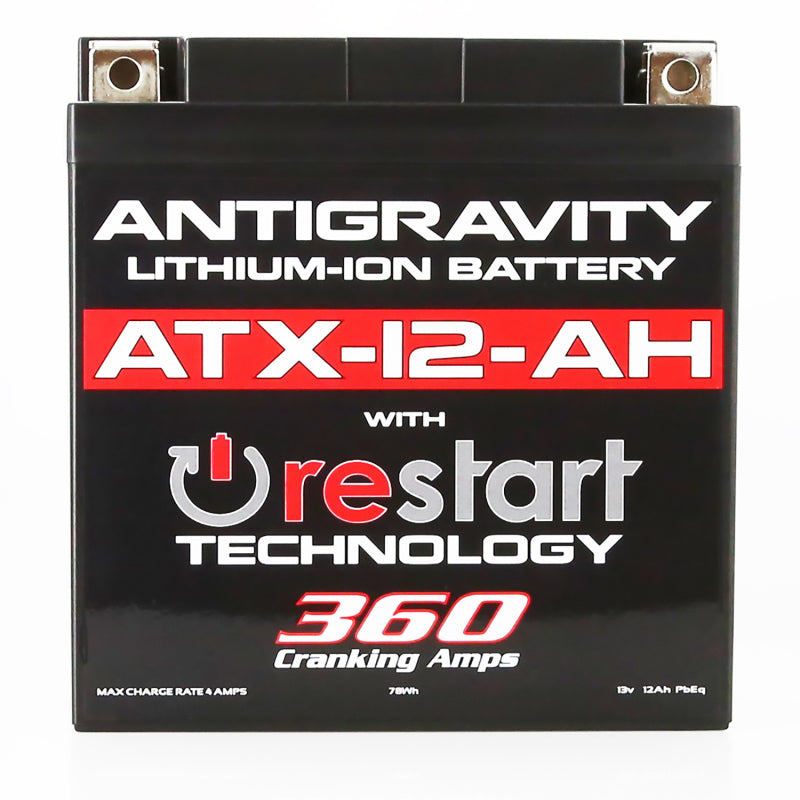 Antigravity YTX12B-BS Lithium Battery w/Re-Start - awdtuningtx
