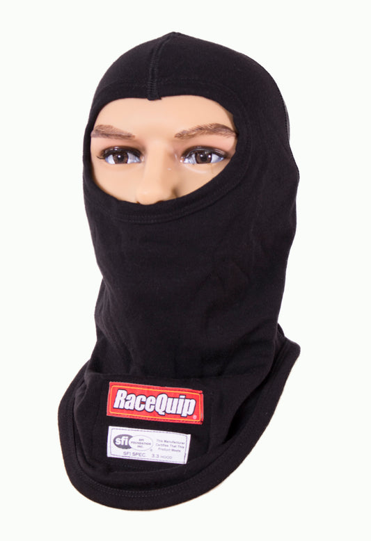 RaceQuip Black SFI 3.3 Fr Single Layer Hood - awdtuningtx