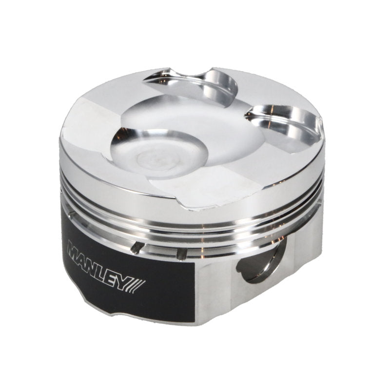 Manley 15+ Subaru FA20 WRX 86.50mm +.5mm Bore 10:1 Dish Piston Set with Rings - awdtuningtx