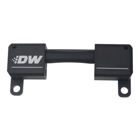 DeatschWerks High Flow Ethanol Sensor Adapter - 10AN ORB to 10AN ORB - Anodized Matte Black - awdtuningtx