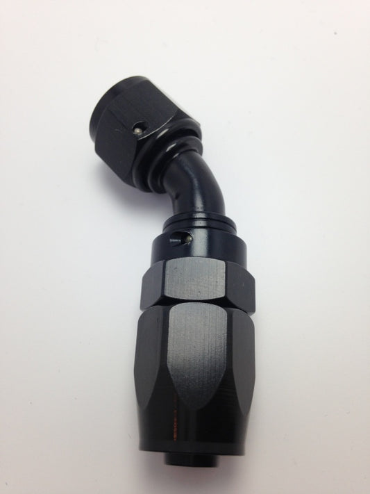 Fragola -8AN x 60 Degree Pro-Flow Hose End - Black - awdtuningtx