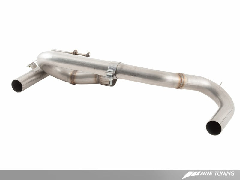 AWE Tuning BMW F3X 335i/435i Touring Edition Axle-Back Exhaust - Chrome Silver Tips (90mm) - awdtuningtx