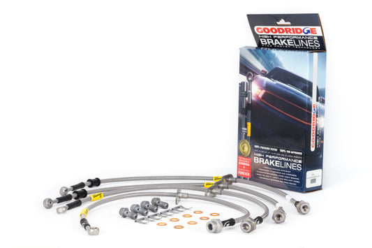 Goodridge 17-18 Honda Civic Hatchback SS Brake Lines - awdtuningtx