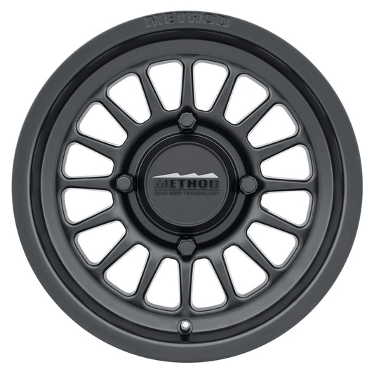 Method MR411 Bead Grip 15x10 / 6+4/25mm Offset / 4x156 / 132mm CB Matte Black Wheel - awdtuningtx