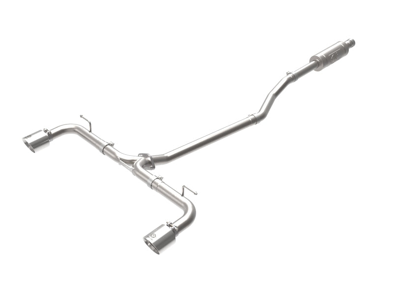 aFe Takeda 2-1/2in 304 SS Cat-Back Exhaust w/ Polished Tips 14-18 Mazda 3 L4 2.0L/2.5L - awdtuningtx