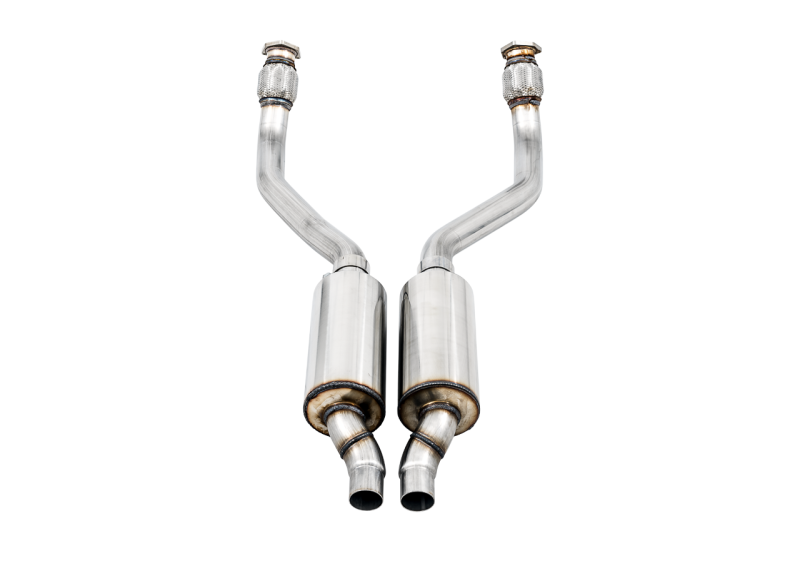 AWE Tuning Audi B8 / C7 3.0T Resonated Downpipes for S4 / S5 / A6 / A7 - awdtuningtx