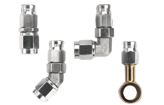 Fragola -10AN Race-Rite Crimp-On Hose End Straight - awdtuningtx