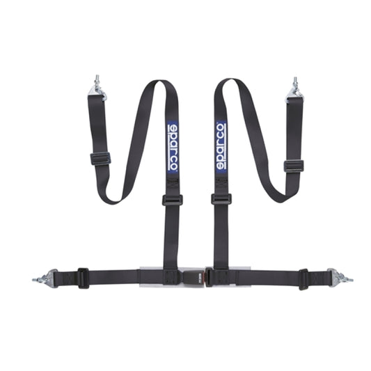 Sparco Belt 2 Inch Black 4Pt Snap-In - awdtuningtx