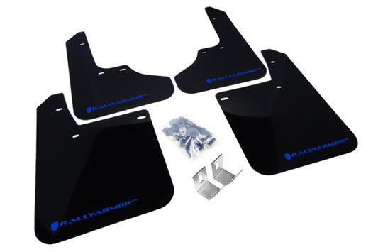 Rally Armor 93-01 Subaru Impreza RS Black UR Mud Flap w/ Blue Logo - awdtuningtx