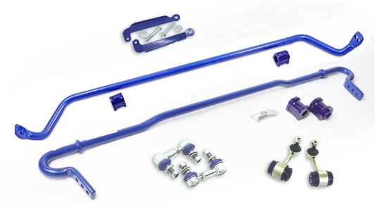 SuperPro 2015 Subaru WRX STI Launch Edition Front / Rear 26mm F/24mm R Adjustable Sway Bar Link Set - awdtuningtx