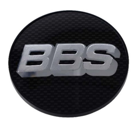 BBS Center Cap 56mm Carbon/Silver - awdtuningtx