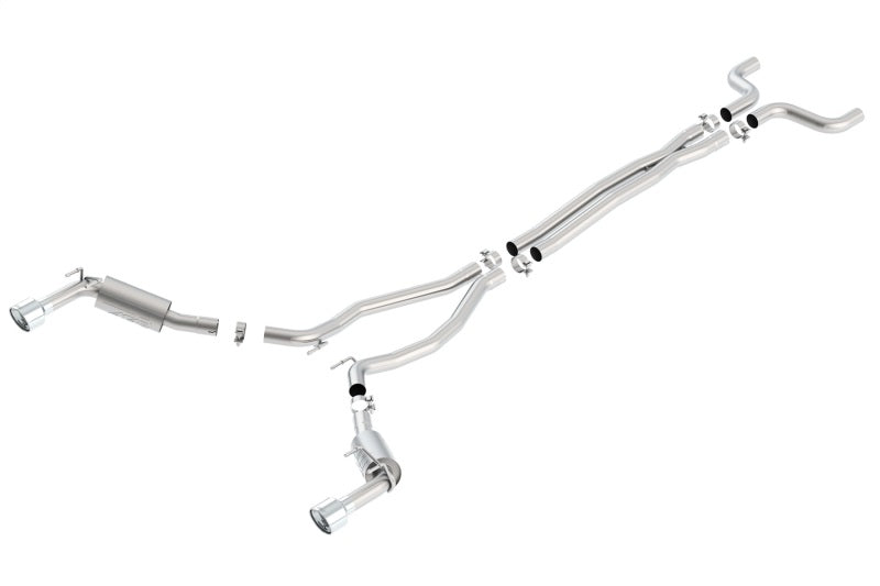 Borla 14-15 Chevy Camaro SS 6.2L V8 Single Split Rear Exit ATAK Catback Exhaust - awdtuningtx