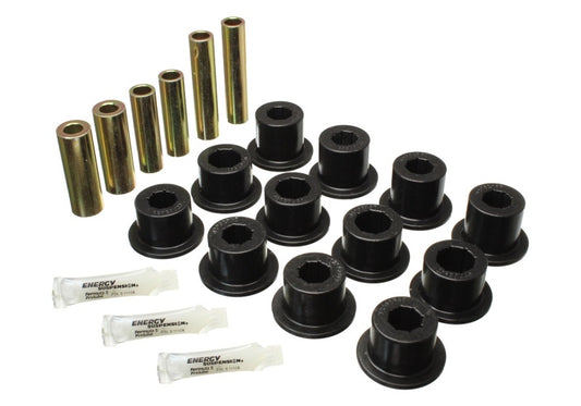 Energy Suspension 07-21 Toyota Tundra Leaf Spring Bushing Set - Black - awdtuningtx