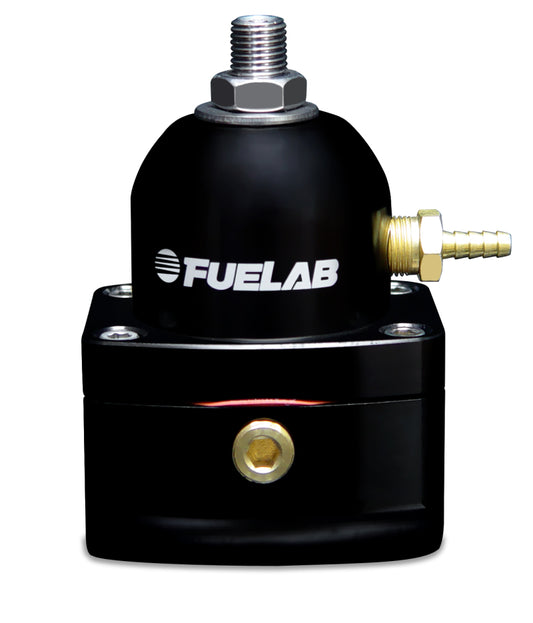 Fuelab 515 EFI Adjustable FPR 25-90 PSI (2) -10AN In (1) -6AN Return - Black - awdtuningtx