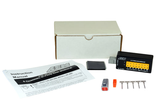AEM 8 Channel K-Type Thermocouple EGT CAN Module - awdtuningtx
