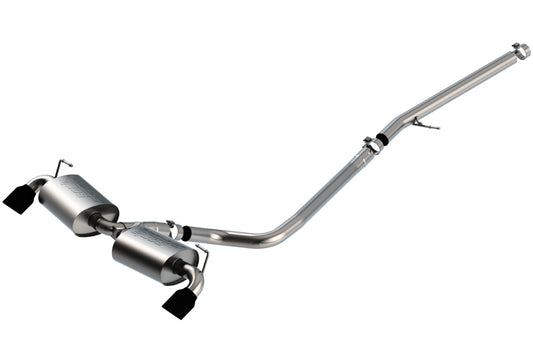 Borla 2021 Ford Bronco Sport 2.0L 2.5in / 2.25in S-Type Cat-Back Exhaust - Ceramic Black Tip - awdtuningtx