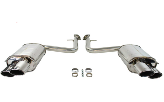 Invidia 15+ Lexus RC350/200T Stainless Steel Quad Rolled Tip Axle-Back Exhaust - awdtuningtx