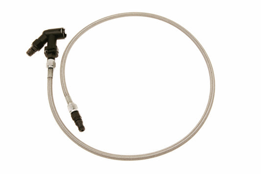 McLeod Line Assy Mustang 2005-Up 36in W/Male Wire Clip Fittings & Elbow Bleeder - awdtuningtx