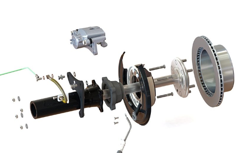 Pedders 05-20 Toyota Tacoma Rear Brake Conversion Kit w/ 6 Lug Rear - awdtuningtx