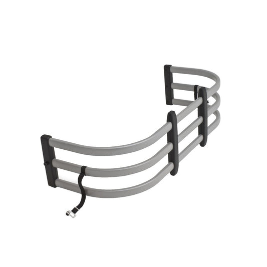 AMP Research 2007-2017 Chevrolet Silverado Standard Bed Bedxtender - Silver - awdtuningtx