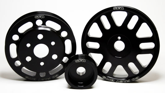 GFB 13 Subaru BRZ / 13 Scion FR-S 3 Pc L/W Pulley Kit (Inc Crank/Alternator/Water Pump Pulleys) - awdtuningtx