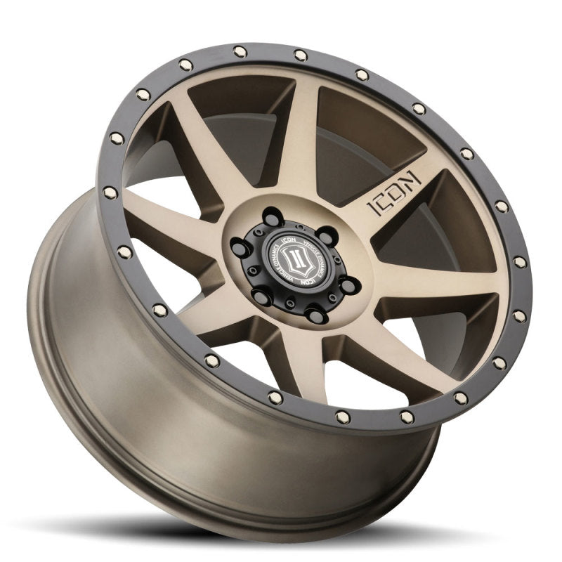 ICON Rebound 20x9 6x5.5 0mm Offset 5in BS Bronze Wheel - awdtuningtx