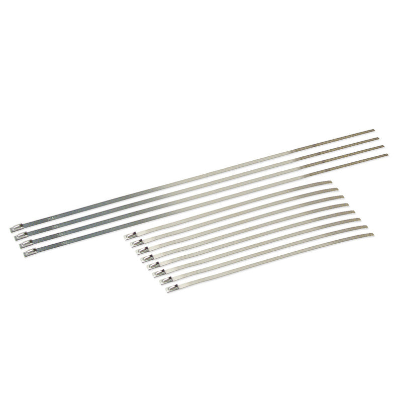 DEI Stainless Steel Locking Tie Eight 8in and Four 14in per pack - awdtuningtx