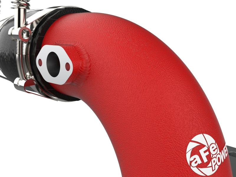 aFe Kia Stinger 18-22 V6-3.3L (tt) BladeRunner Cold Charge Pipe- Red - awdtuningtx