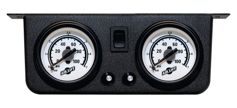 Air Lift Dual Gauge Panel Assembly for 25812 - awdtuningtx