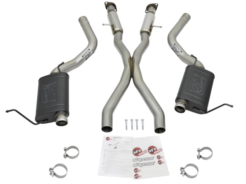 aFe MACHForce XP 12-17 Jeep Grand Cherokee WK2 SRT8 V8-6.4L 304SS Cat-Back Exhaust System - awdtuningtx