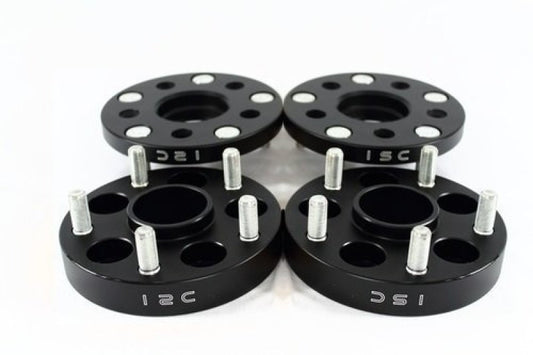 ISC Suspension 5x114.3 Hub Centric Wheel Spacers 20mm Black (Pair) - awdtuningtx