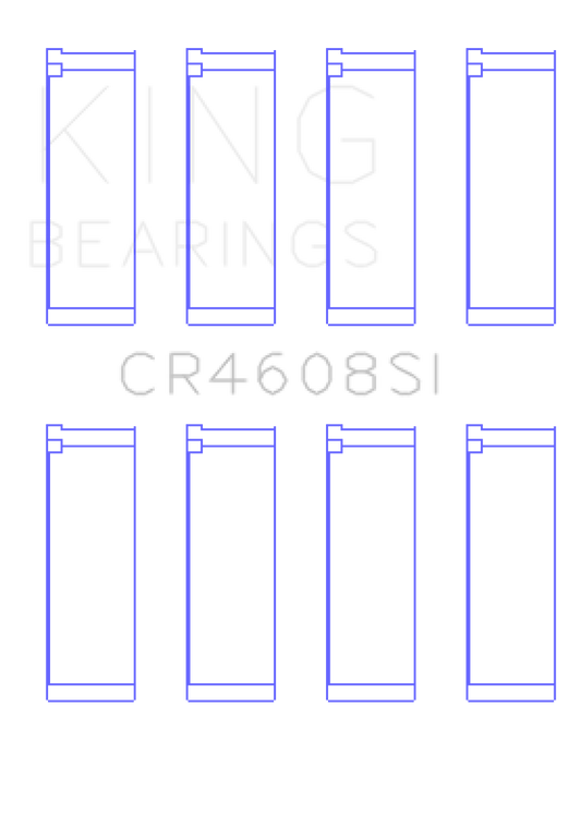 King Toyota 2ZZ-GE (Standard Size) Connecting Rod Bearing Set (Set of 4) - awdtuningtx